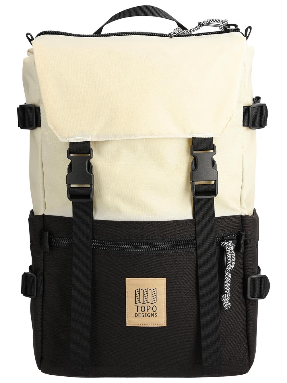 Topo Designs ROVER PACK CLASSIC BONE WHITE/BLACK